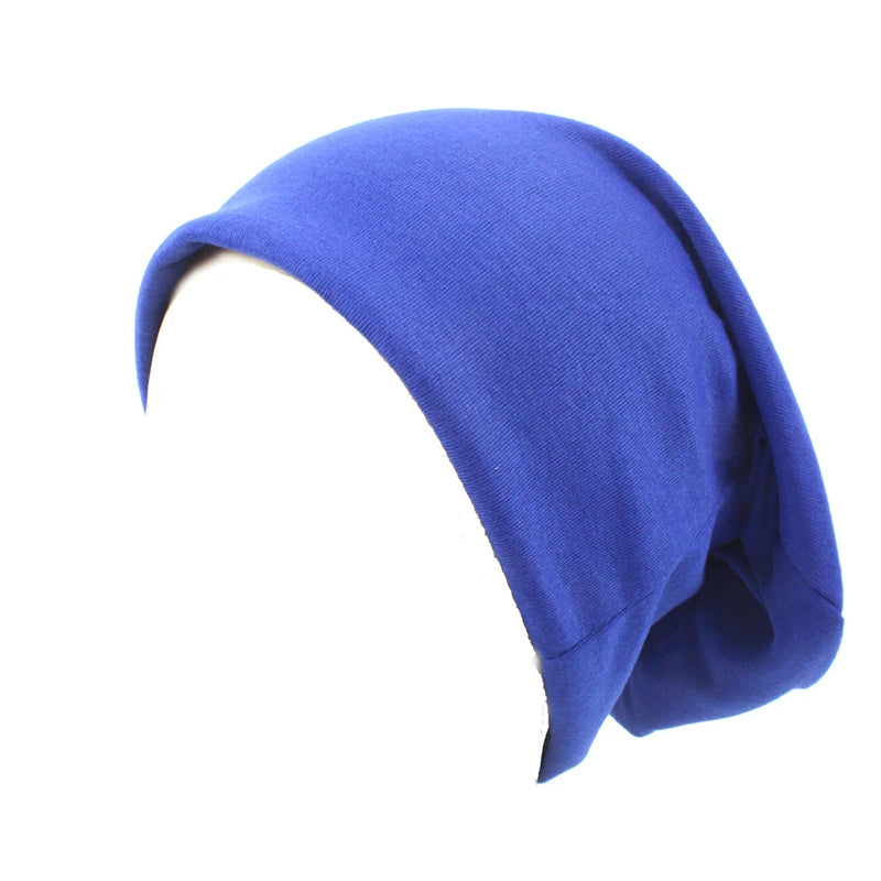 Ready to Ship 20 Different Colors Stock Solid Color Unisex Fashion Slouchy Beanie Soft Cotton Slouch Beanie Hat