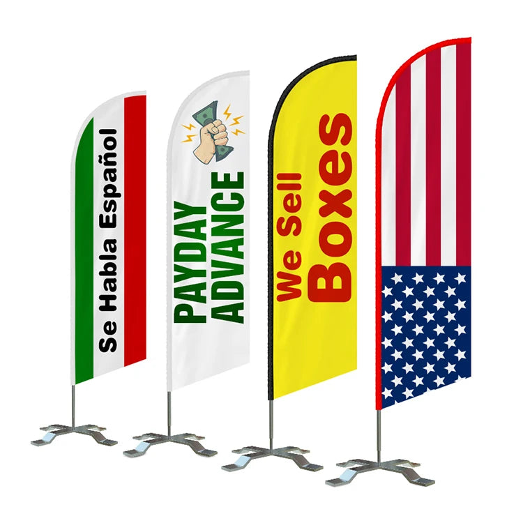 Advertising Marking Banner Flags Dealer Flags Custom LOGO Flags Dealer Marking Durable Outdoor Use Beach-Ready & Eye-Catching