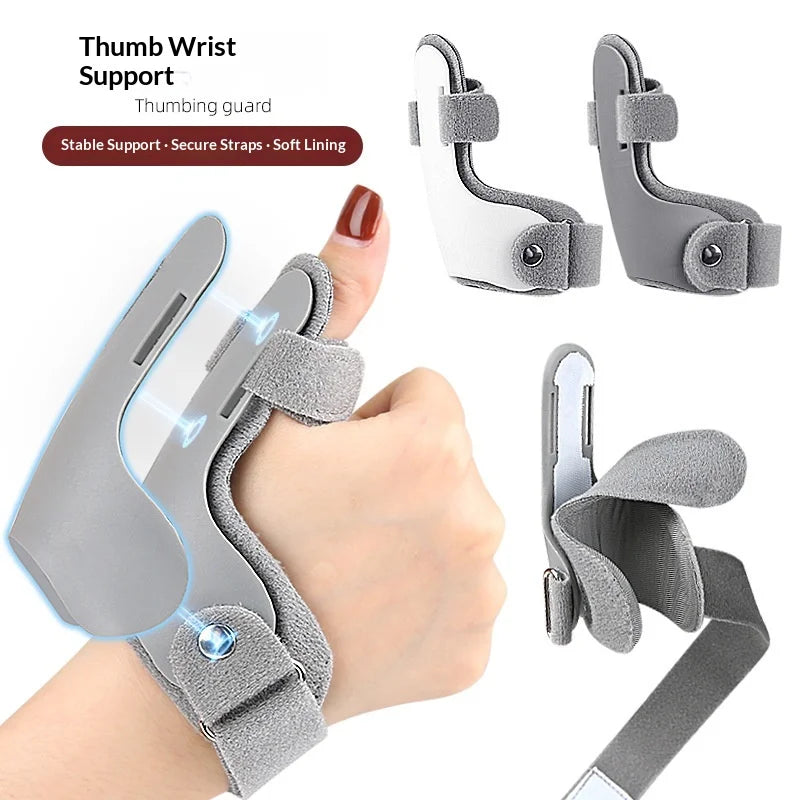 Thumb Brace for Arthritis Pain Relief Adjustable Thumb Spica Splint Support Stabilizer Fits Left and Right Hand