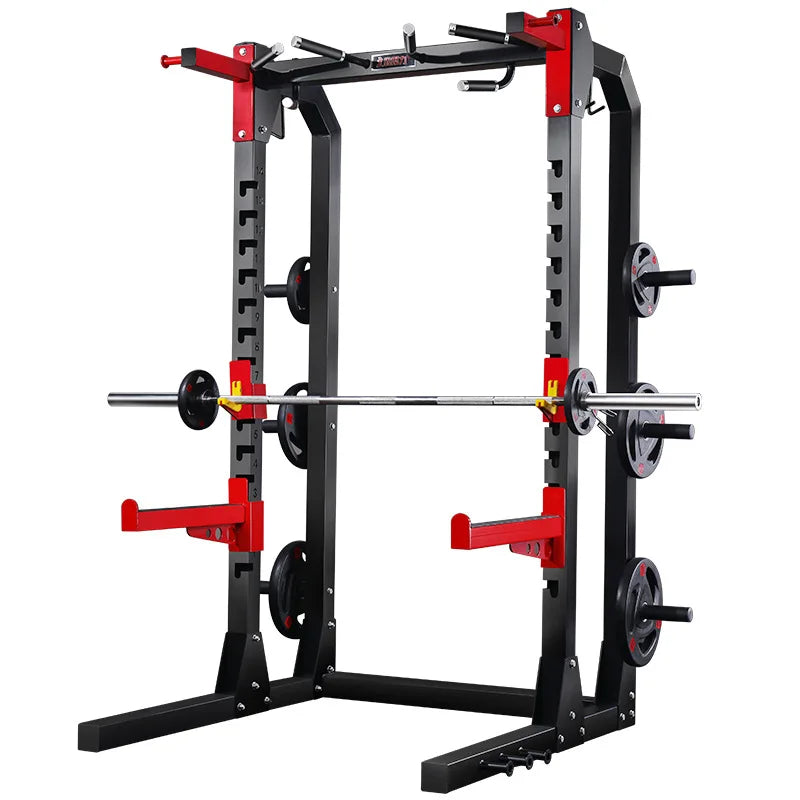 Power Rack Squat Stand Includes J-Hooks and Safety Spotter Arms Optional Conversion Kits Squat Rack Power Cage