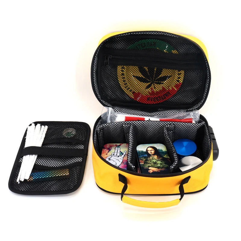 Custom Waterproof Smell-Proof Crushproof Case Stash LogoSmell Proog Bag Case for Smell Proof Pre Roll Case