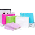 Colorful Kraft Paper Gift Bags with Handles Recycled for Sweet Food or Shopping Promotion for Gifts
