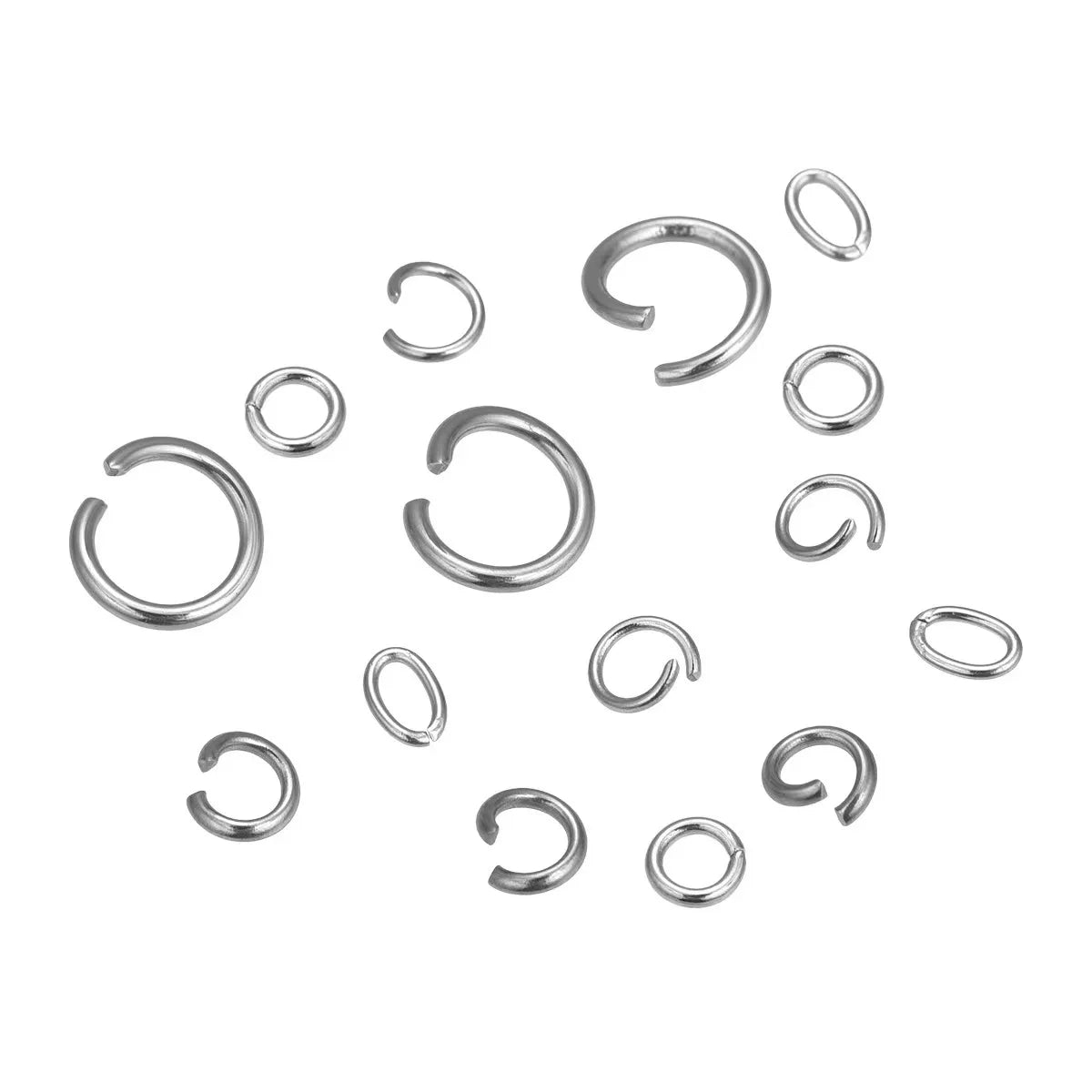 High Quality Stainless Steel Jump Ring O Ring DIY Metal Accessories