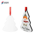 MDF Holiday Decor Hanging Custom Blank Wood Decorations Sublimation Christmas Ornament