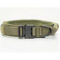 Customize Logo&Color Pet Products Metal Buckle Training Collar for Medium Large Dogs Tactical Dog Collar