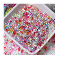 500g Mixed Acrylic Crystals Scatter Table Diamond Confetti Plastic Pearls Slime Filler Party Decoration 3D Nail Art DIY
