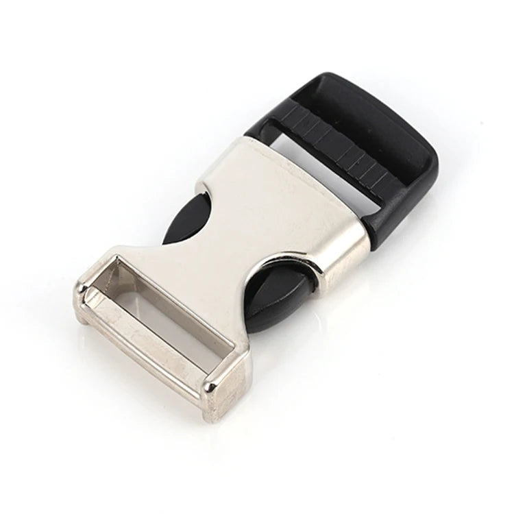 Quick Side Release Metal Buckle Adjust Dog Collar and Belt Buckle for Metal and Plastic Special Bag Parts & Accessories