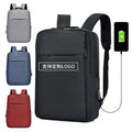 Hot Sale Women Men Business Smart Waterproof Nylon Travel College Student USB Backpack Bag for Laptop