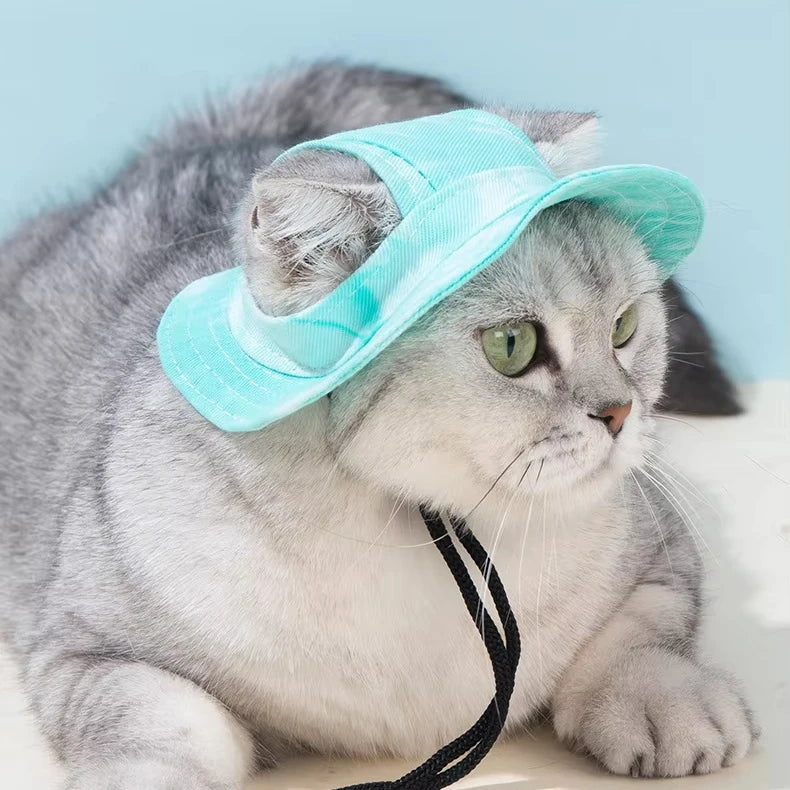 Wholesale Stocked Fashion Sun Dog Hat Pet Accessories