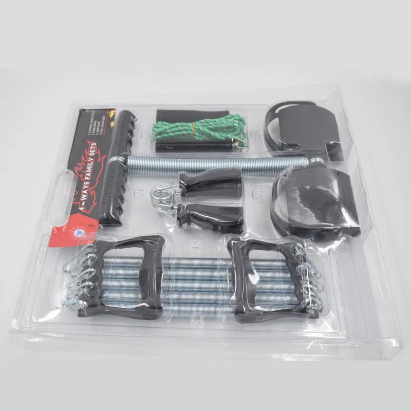 CHENGMO SPORTS Factory Direct Gym Fitness Set for Men with Pedal Spring Sit up Assistant Jump Rope Hand Grip and Chest Expander