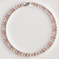 Wholesale 8/10mm Pearl Jewelry Necklace Colorful Natural Shell Pearl Beads Chain Necklace for Women Gifts