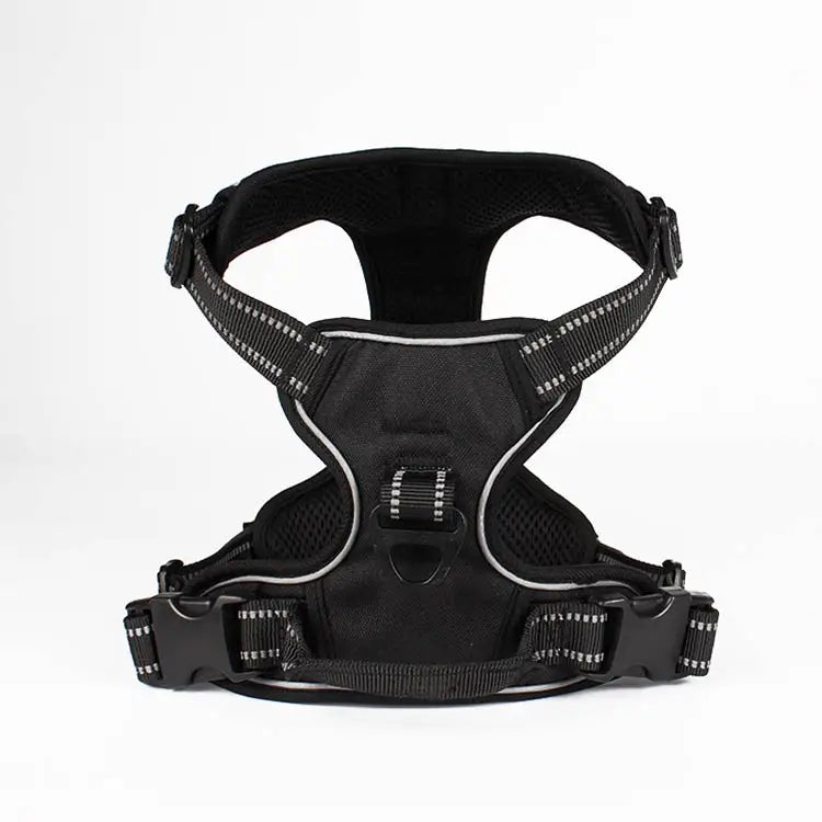 Maychan Dog Harness Pet Reflective Oxford Vest Soft No Pull Dog Harness for Small Medium Large Dogs