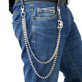 Wholesale New Custom Pants Chain High Waist Knuckles Punk Necklace Jeans Wallet Chain for Men Women