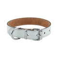 Custom Logo Printing Pet Collar Sublimation PU Leather Adjustable Pet Collars & Leashes