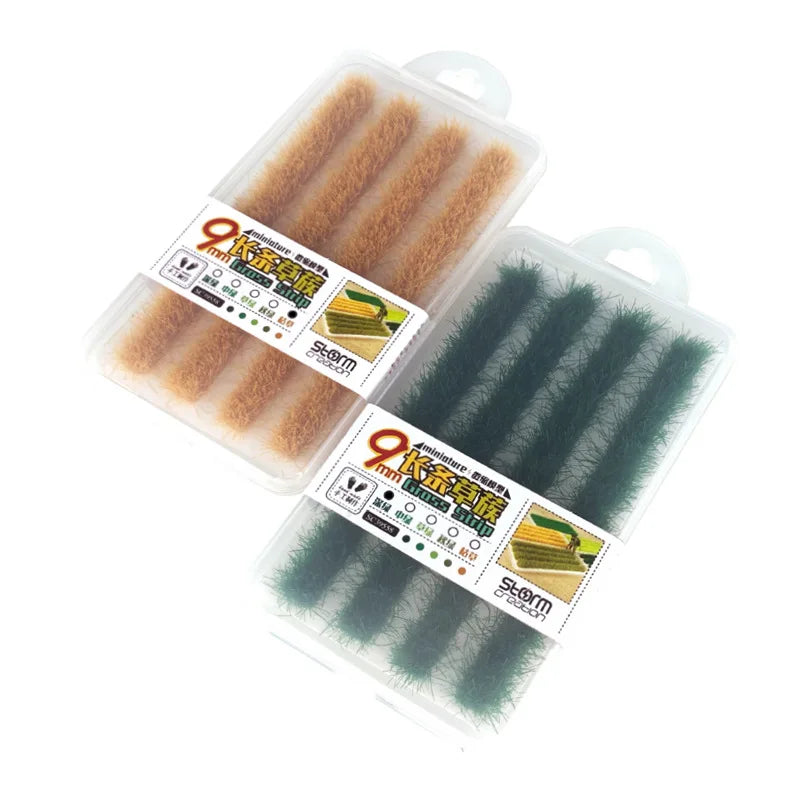 135 187 Artificial 9mm Static Grass Miniature Architecture Ho Scale Model for Ho Scale Train