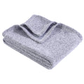 2022 Qualisub 30x40inch Grey Polyester Knitted Fleece Sublimation Jersey Sweater Blanket Custom Printing Four Seasons Use