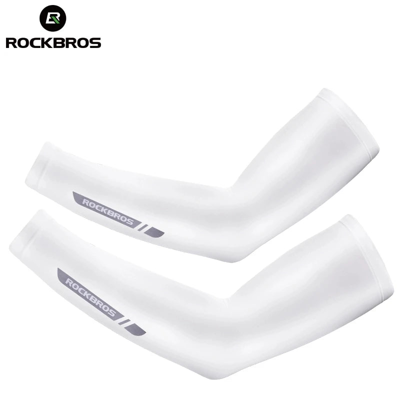 ROCKBR Sleeve Mountain Bike Jerseys Mtb Cycling Downhill Jersey Accessories Unisex Ice Silk Sleeves Style Sets Wear