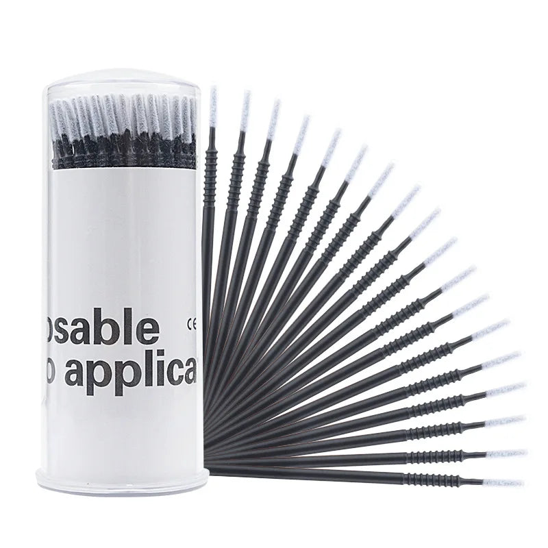 Wholesale Disposable Lash Cleansing Brush Eyelash Cleaning Micro Applicators Micro Brush Applicator for Lash Extension
