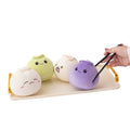 11cm Plush Pillow Stuffed Toys Cushion Soft Lovely Soft Cartoon Creative Steamed Stuffed Bun Hot Sale Kawaii Room Decoration