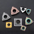 AMJ WCMX030208-SF U Drill Blade Fast Violent Peach-Shaped Stainless Steel Turning Insert SP05/06 Knife Grain CNC Turning