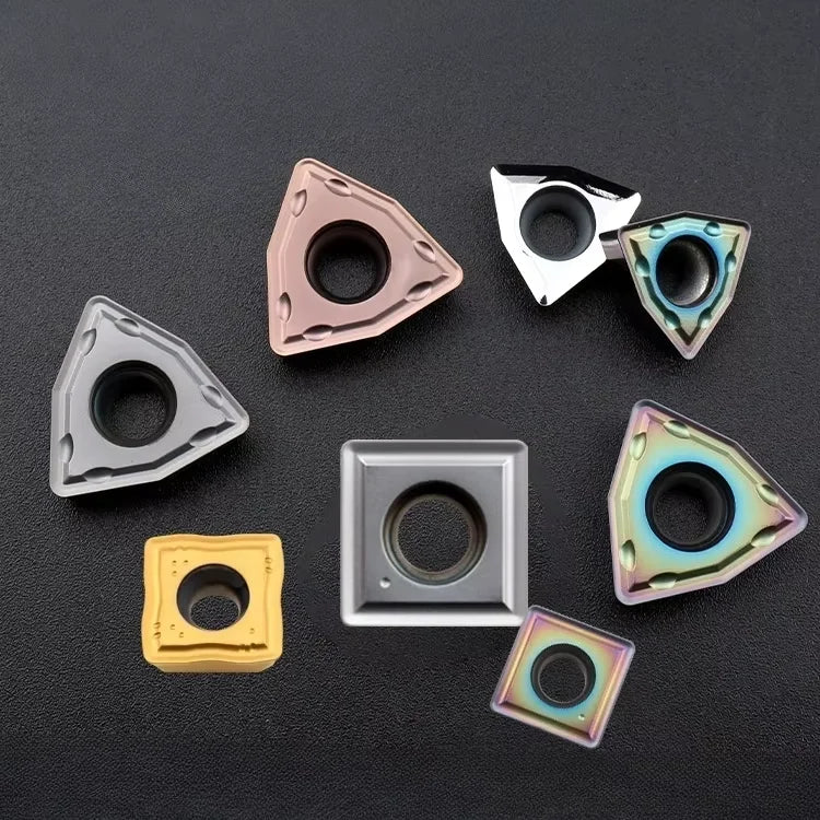 AMJ WCMX030208-SF U Drill Blade Fast Violent Peach-Shaped Stainless Steel Turning Insert SP05/06 Knife Grain CNC Turning