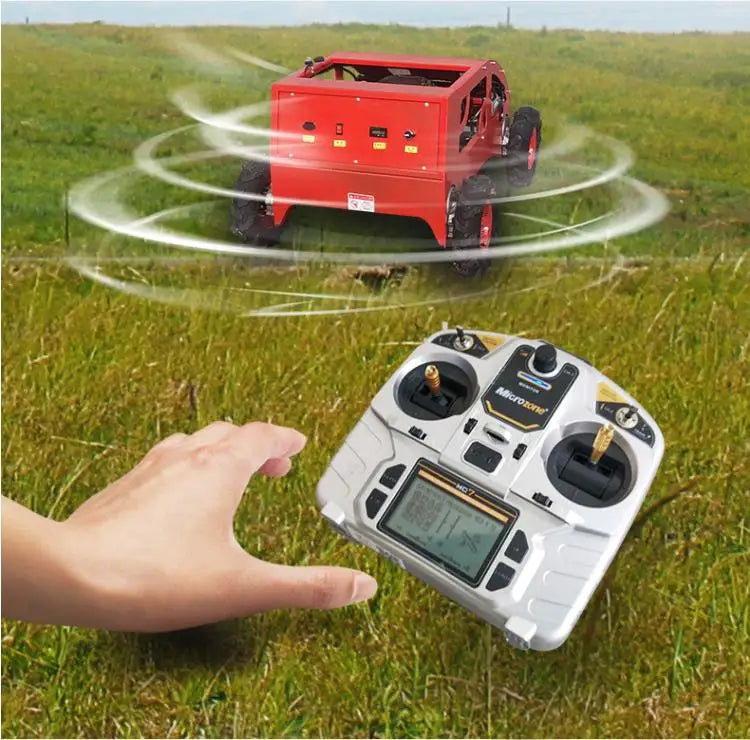 Gasoline Remote Control Lawn Mower and Robotic Lawn Mower for Agriculture