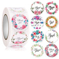 Hot Sales Custom Logo Roll Thank You Stickers for Small Business Custom Packaging Labels