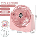 Mini Fan Usb Portable Fan Usb Fan Rechargeable