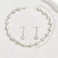 Luxury Diamond Clavicle Chain | Trendy Geometric Tassel Necklace | Wholesale Accessories