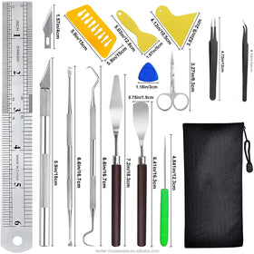 Professional DIY Leather Craft Making Tools Rivets Prong Punch Hammer Leather Craft Working Tools Kit