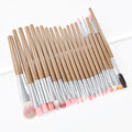 Wholesale 20 Pcs Handle Custom logo Makeup Brush Set Tool Professional Foundation Blush Make up Brush Sets High Quality