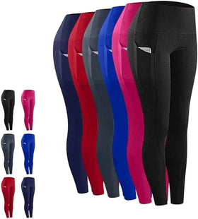 Workout Leggings for Women With Pockets Yoga Pants High Waisted Gym Leggings Tummy Control Athletic Clothes