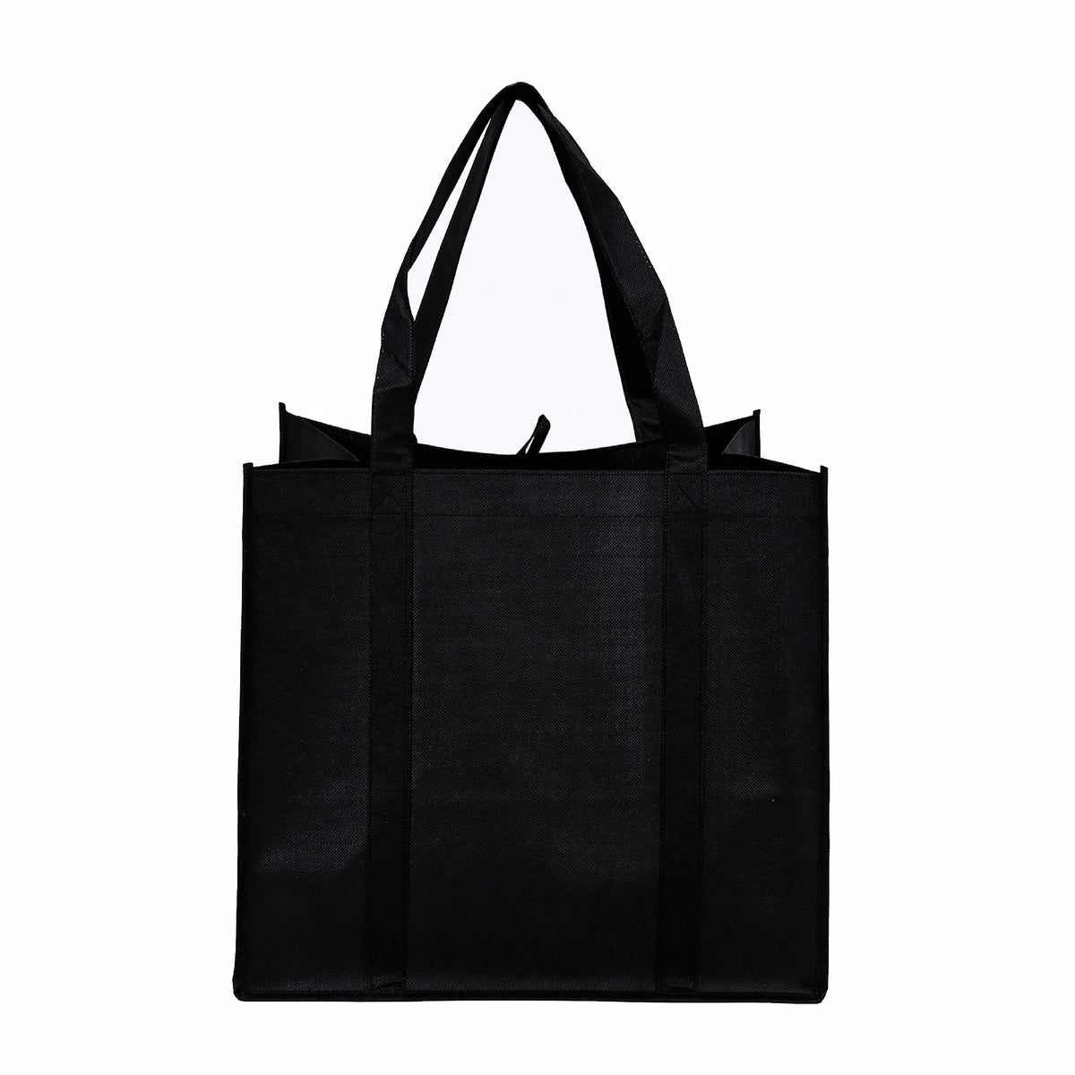 Custom Design Eco-friendly Recycled Non-Woven Tote Bag Handles Large Capacity Customizable Solid Color Outdoor Daily Use Custom