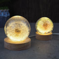 Dandelion Led Night Light Resin Mold Crystal Ball Light Silicone Mold