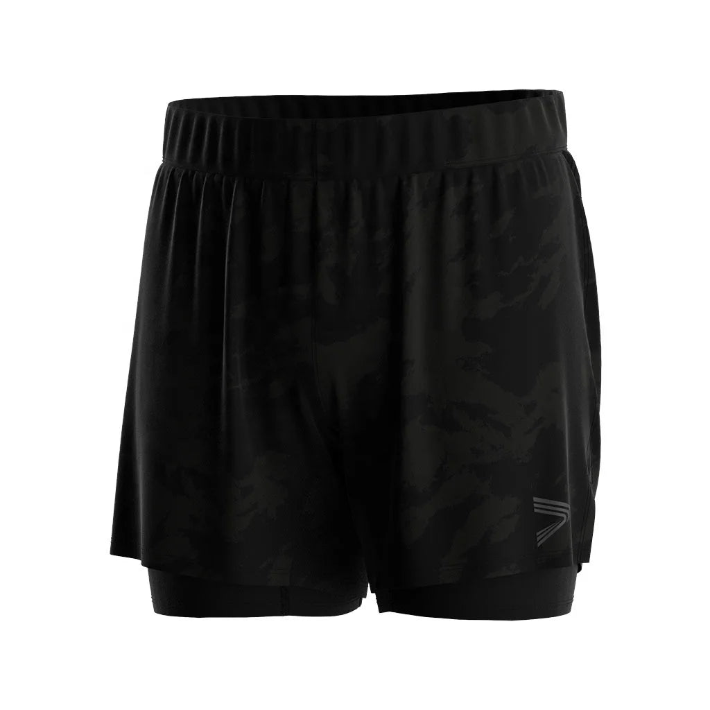 Fashion Bodybuilding Dry-Fit Sportswear Breathable Lining Sports Men'S Workout With Liner Men 2In1 Gym Shorts