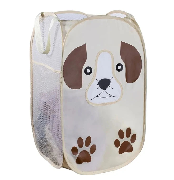 Modern Hot Selling Fabric Mesh Pop up Laundry Hamper Dirty Clothes Polyester Laundry Basket