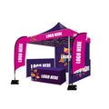 Custom Printed 3x3 Folding Pop Tent for Outdoor Events Promotional Event Awning Marquee Gazebo Canopy for Parties Trade Shows