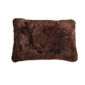Australian Lamb Fur Pillow Throw Cushion Cover Natural Solid Real Sheepskin Fur Pillowcase Modern Factory Direct Supply for Home