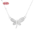 Fashionable Cubic Zirconia Women'S 925 Silver Necklace Jewelry 925 Sterling Silver Fine Jewelry Pendants Charms