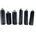 Natural Crystals Healing Stone Shungite Point Tower for Sale