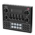V9 Audio USB Headset Microphone Webcast Live Sound Card 12 Electric Sounds Broadcast for Phone Computers
