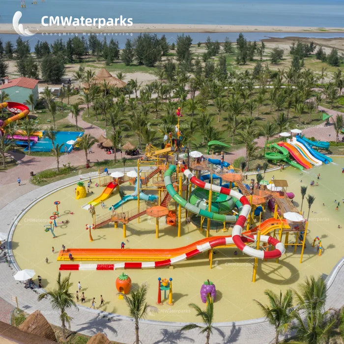 Water Park Equipment With Different Functions to Meet Different Experience Needs Including Various  Water  Slides