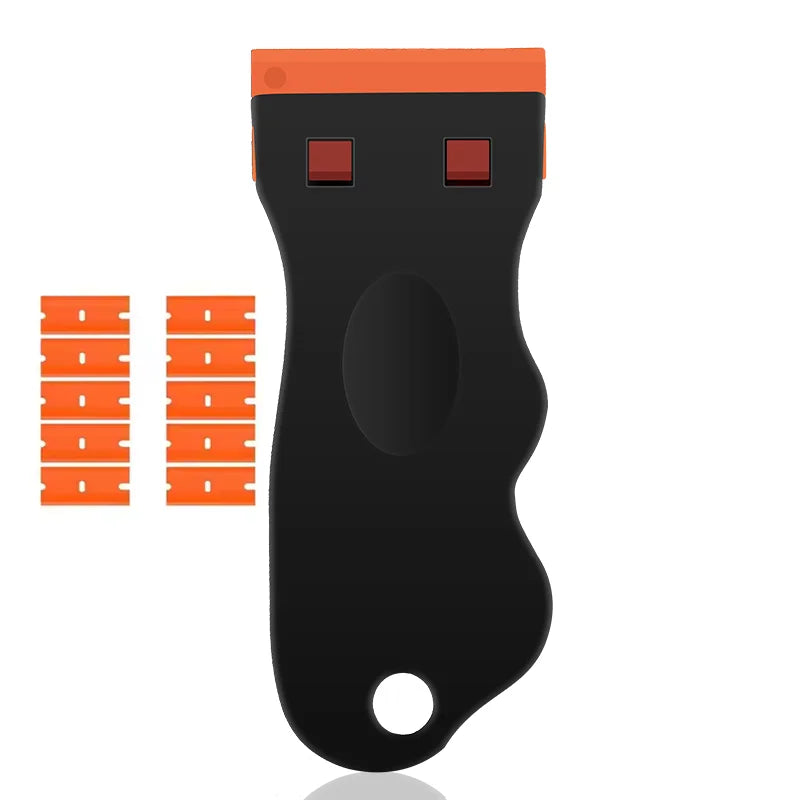 OEM Customizable Plastic Razor Blade Utility Knife Cutter DIY Glass Scraper Car Scraper Tool for Scraping Glass Labels Decals