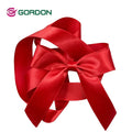 Gordon Ribbons Pre-tied Polyester Satin Ribbon Bow with Stretch Loop 19mm Width 10x11cm Size for Gift Packaging