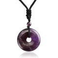 DIY Good Price China Wholesale Price Natural Amethyst Pendant Jewelry Pendant for Round Shape