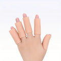 Nail Supplies 5/10pcs Silicone Finger Sleeve Manicure Salon Finger Injured Care Protection Silicone Sleeve
