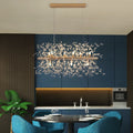 Modern American Style Personality Dandelion Crystal Chandelier Living Room  Fashion Clothing Store bar Pendant Lamp