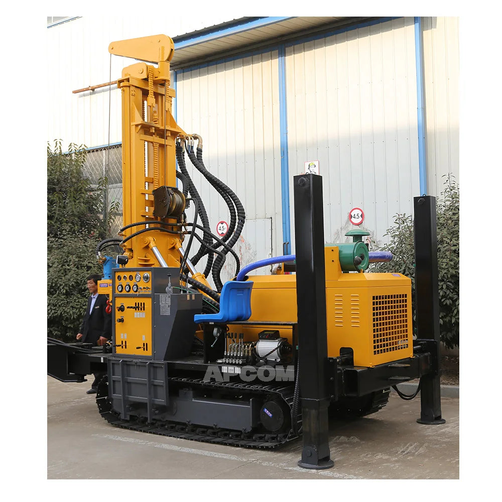 200m Water Well Drilling Rig APCOM 200 Meter 300m 400m 200 Meters Water Drilling Machine for Sale