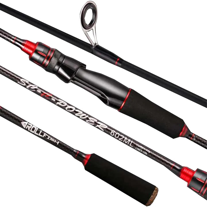 Newbility SC C POWER 2.4 m Carbon Fiber Spinning Rods 2 Sections Spinning Surf Fishing Rod