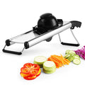 Hot Selling Adjustable Stainless Steel Mandoline Food Slicer with One Pair Cut-Resistant Mittens